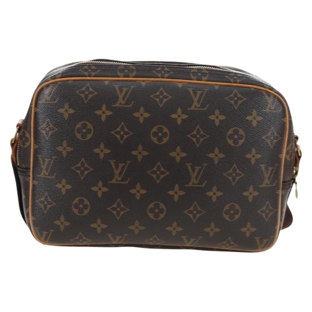 LOUIS VUITTON Monogram Reporter PM Shoulder Bag M45254 LV Auth 193954V