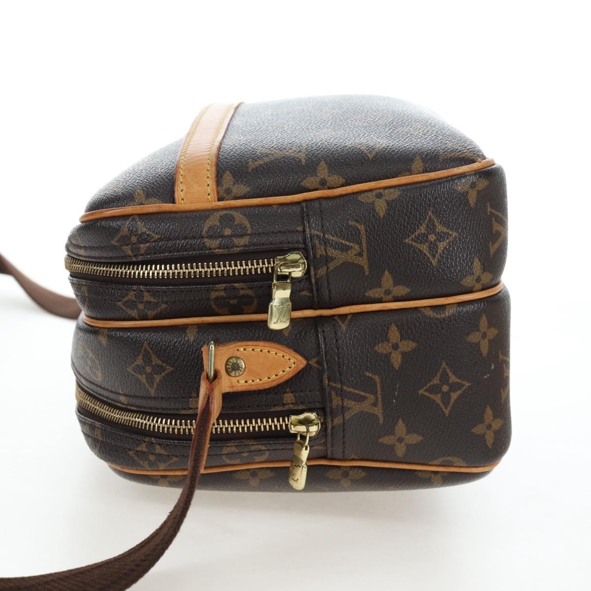 LOUIS VUITTON Monogram Reporter PM Shoulder Bag M45254 LV Auth 193954V