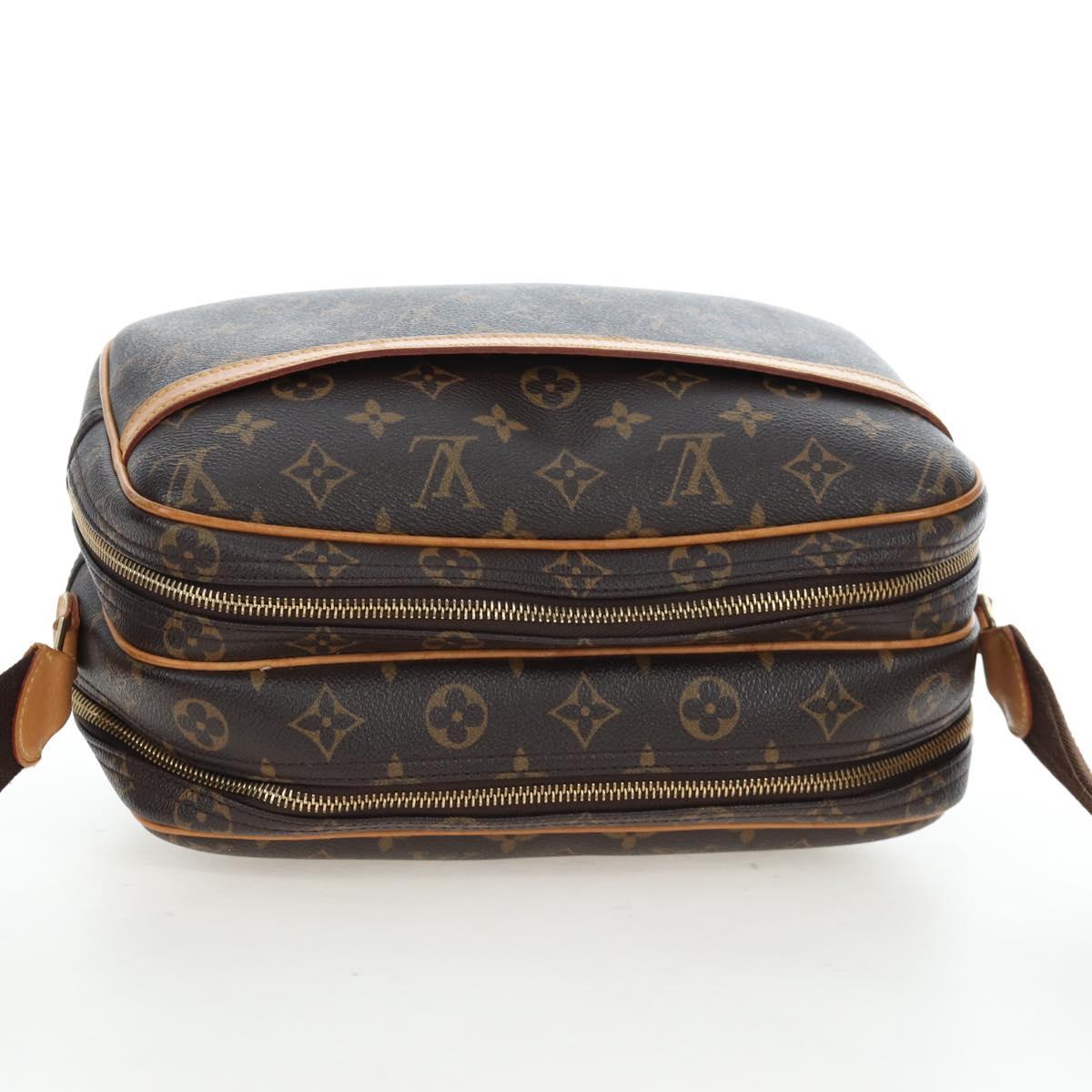 LOUIS VUITTON Monogram Reporter PM Shoulder Bag M45254 LV Auth 193954V
