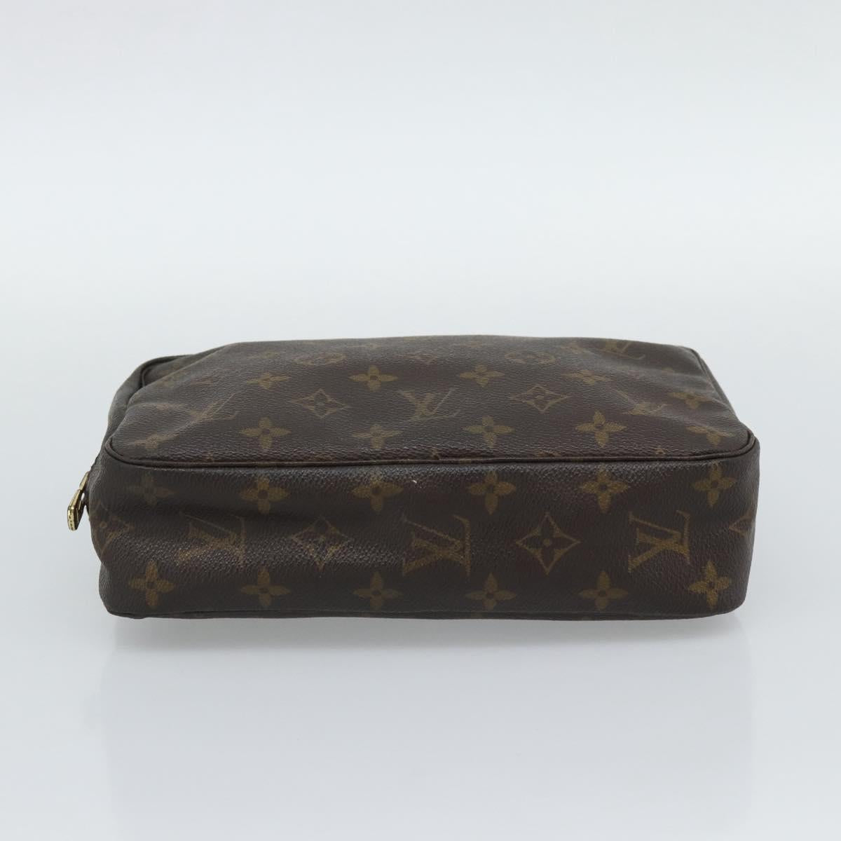LOUIS VUITTON Monogram Trousse Toilette 23 Clutch Bag M47524 LV Auth 193961