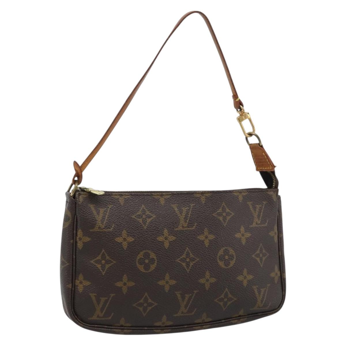 LOUIS VUITTON Monogram Pochette Accessoires Pouch M51980 LV Auth 193970