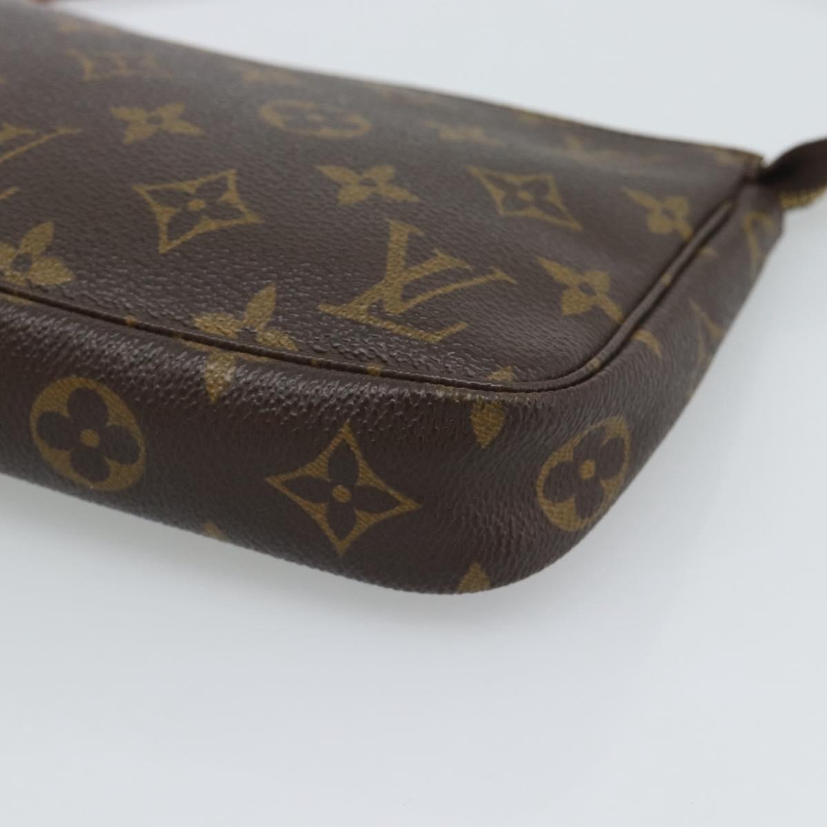 LOUIS VUITTON Monogram Pochette Accessoires Pouch M51980 LV Auth 193970