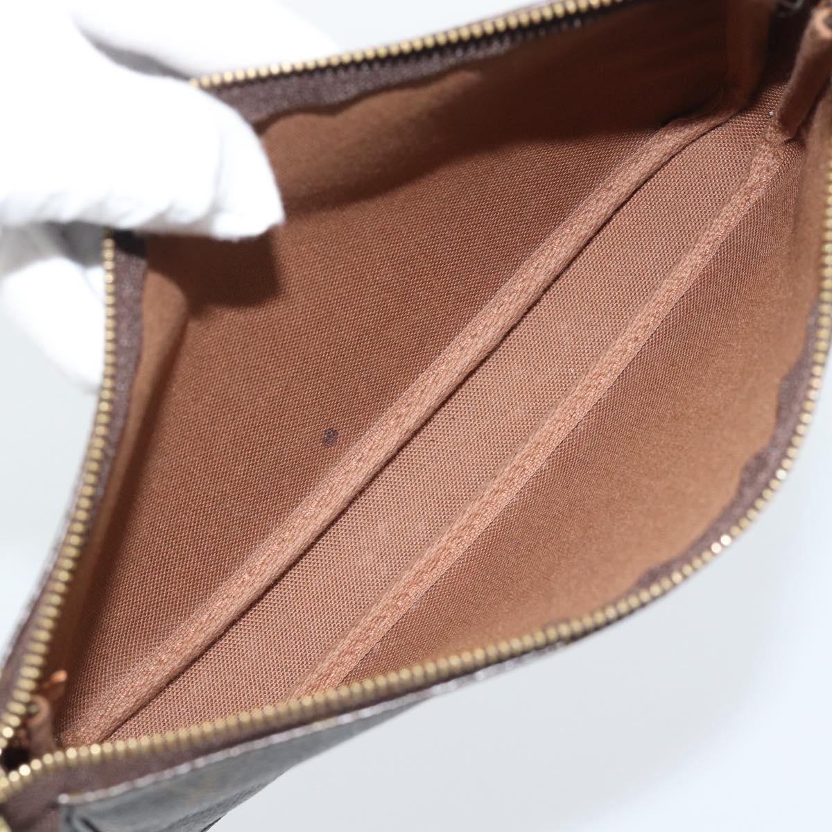 LOUIS VUITTON Monogram Pochette Accessoires Pouch M51980 LV Auth 193970