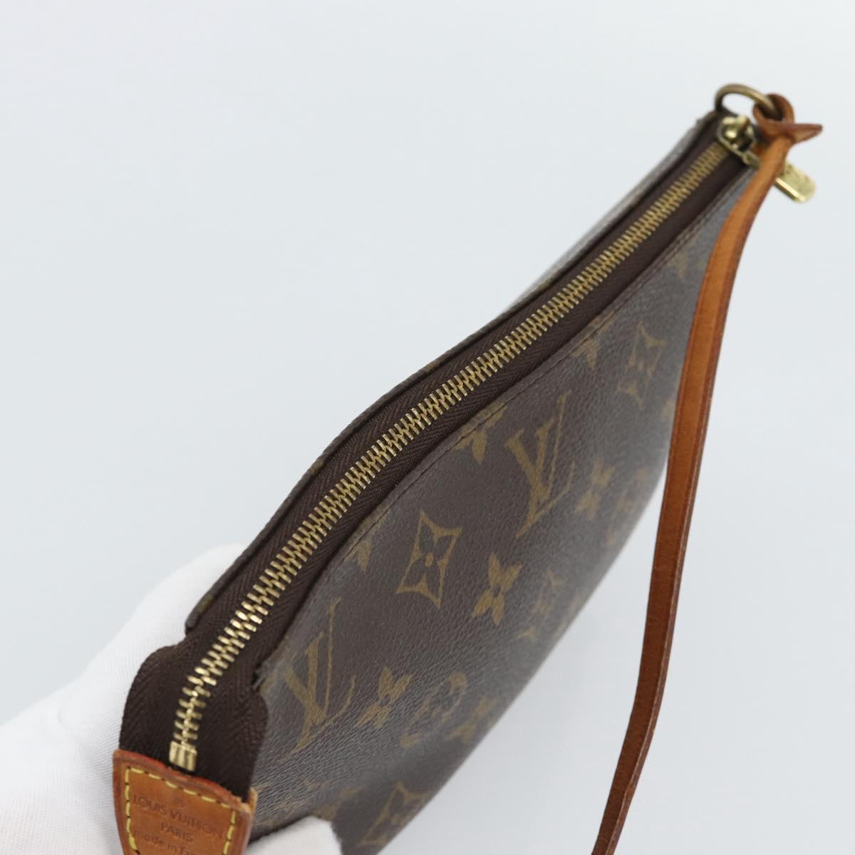LOUIS VUITTON Monogram Pochette Accessoires Pouch M51980 LV Auth 193970