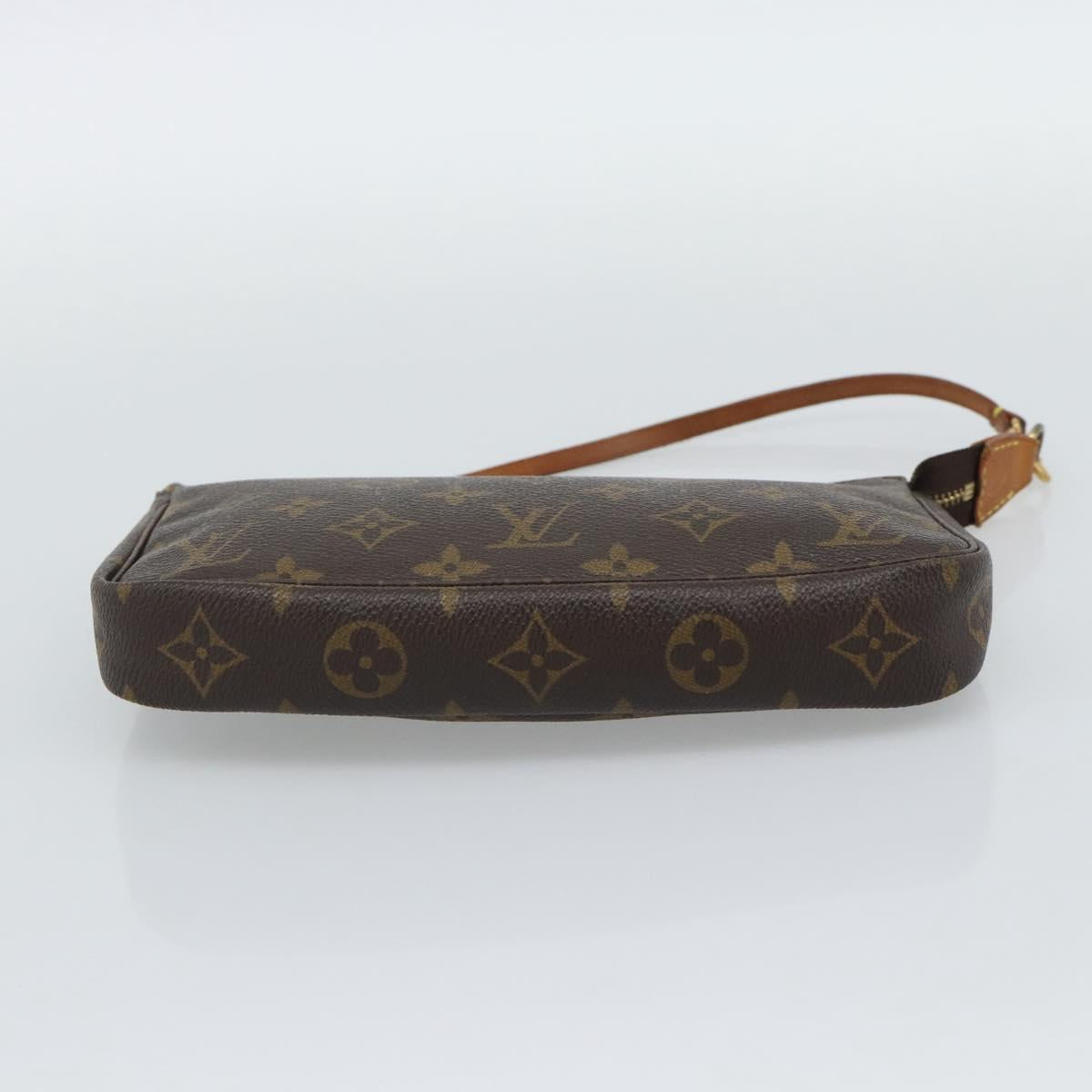 LOUIS VUITTON Monogram Pochette Accessoires Pouch M51980 LV Auth 193970
