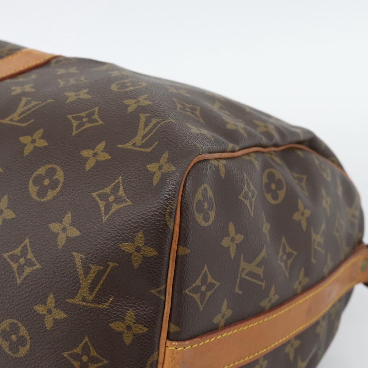 LOUIS VUITTON Monogram Keepall Bandouliere 45 Boston Bag M41418 LV Auth 193977
