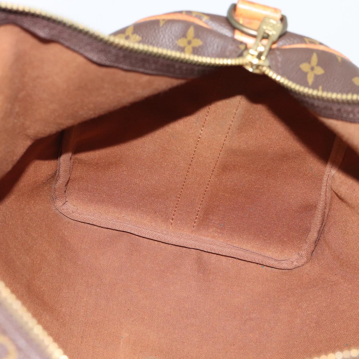 LOUIS VUITTON Monogram Keepall Bandouliere 45 Boston Bag M41418 LV Auth 193977