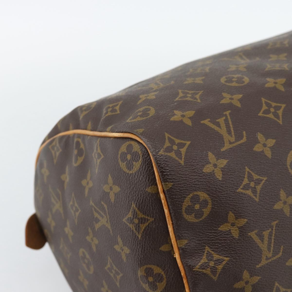 LOUIS VUITTON Monogram Speedy 35 Hand Bag M41524 LV Auth 193979A