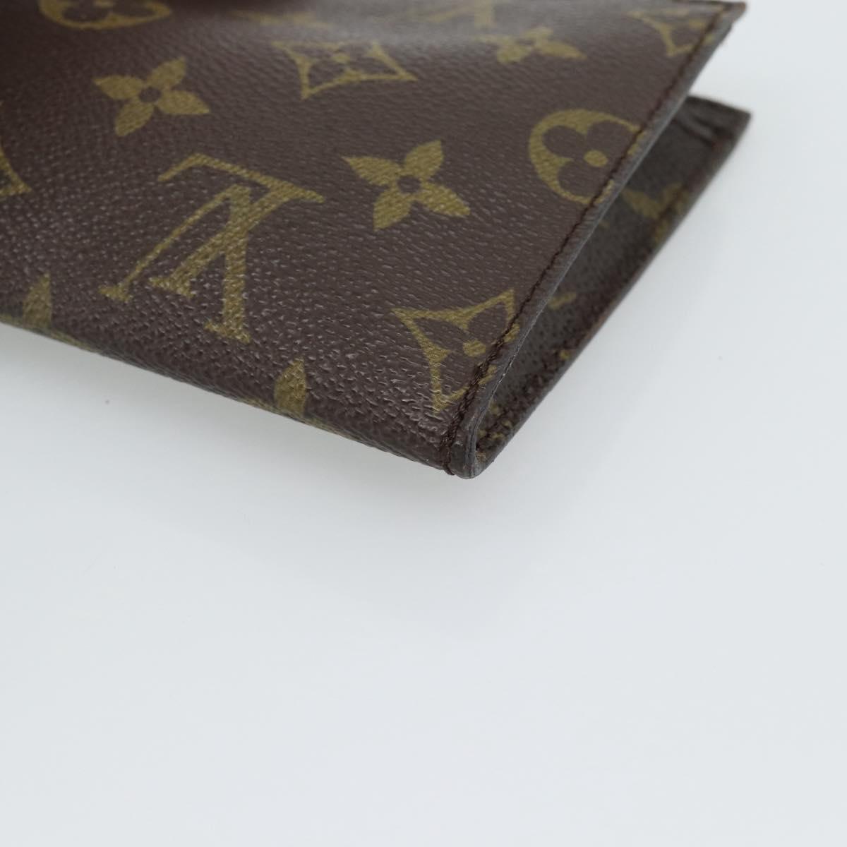 LOUIS VUITTON Monogram Bucket PM Accessory Pouch LV Auth 193982A