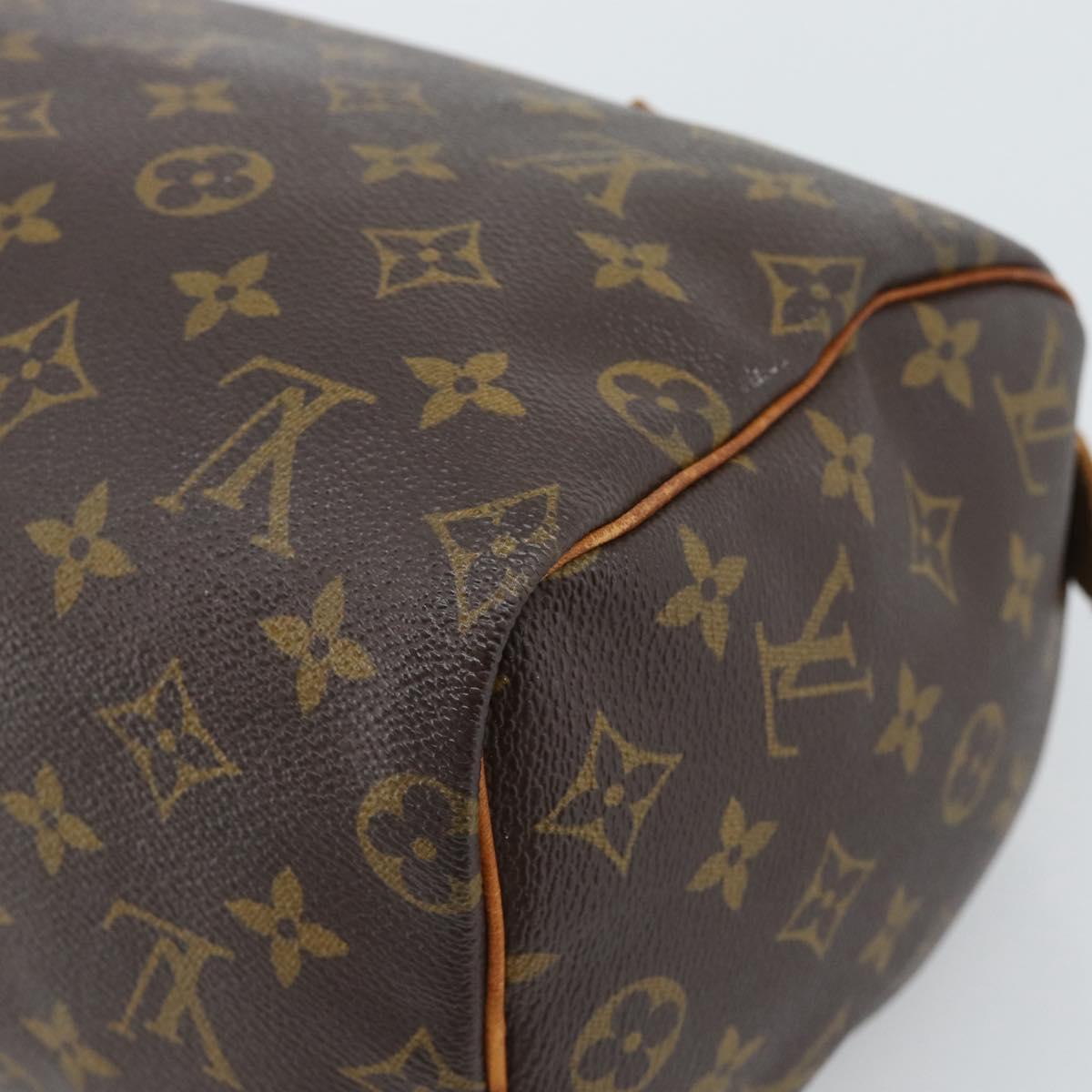 LOUIS VUITTON Monogram Speedy 25 Hand Bag M41528 LV Auth 193989
