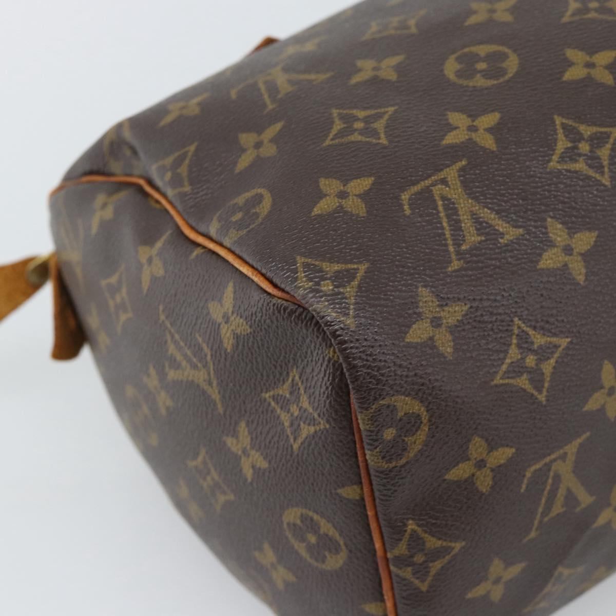 LOUIS VUITTON Monogram Speedy 25 Hand Bag M41528 LV Auth 193989