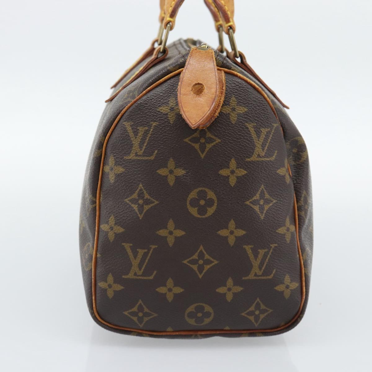LOUIS VUITTON Monogram Speedy 25 Hand Bag M41528 LV Auth 193989