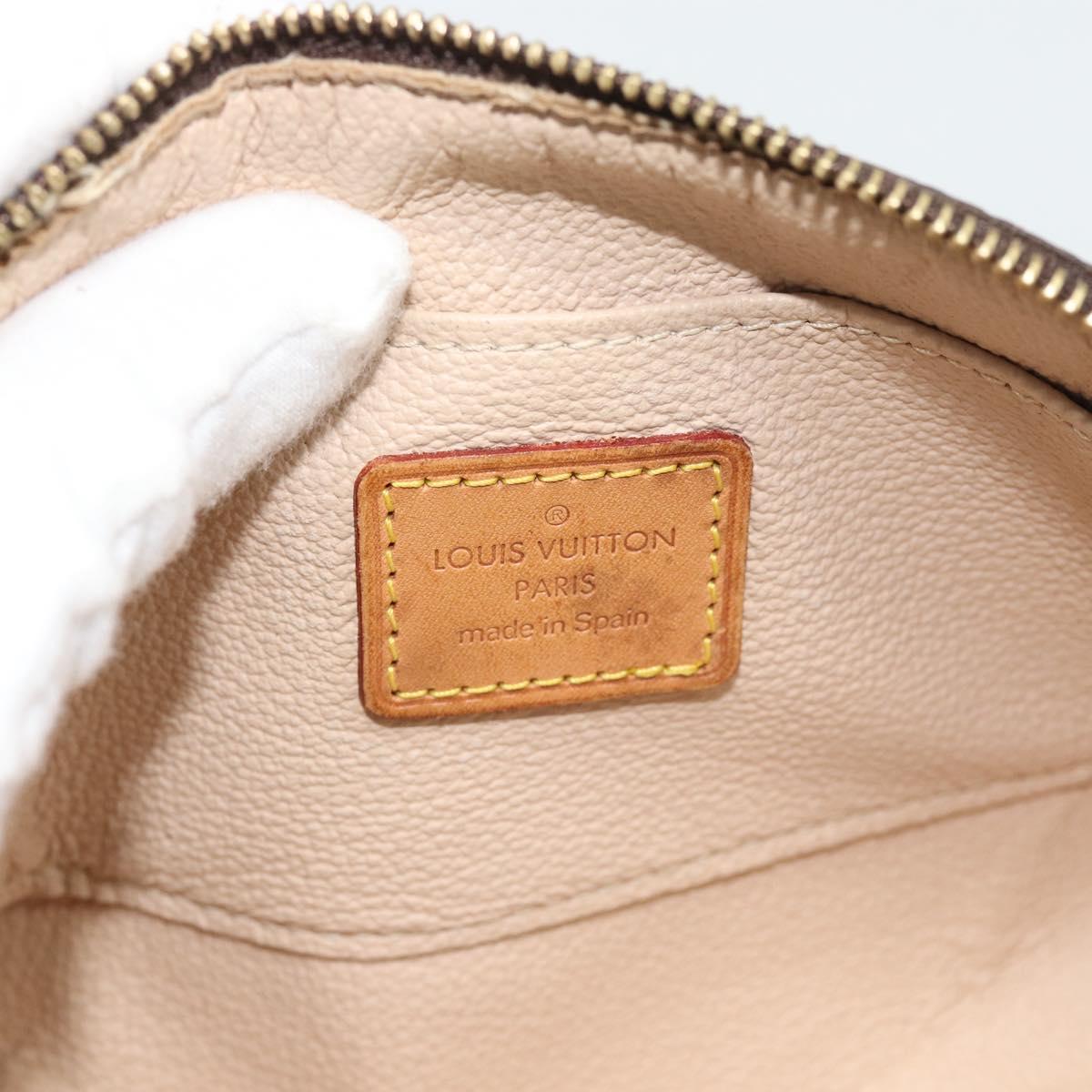 LOUIS VUITTON Monogram Pochette Cosmetic PM Pouch M43998 LV Auth 193991A