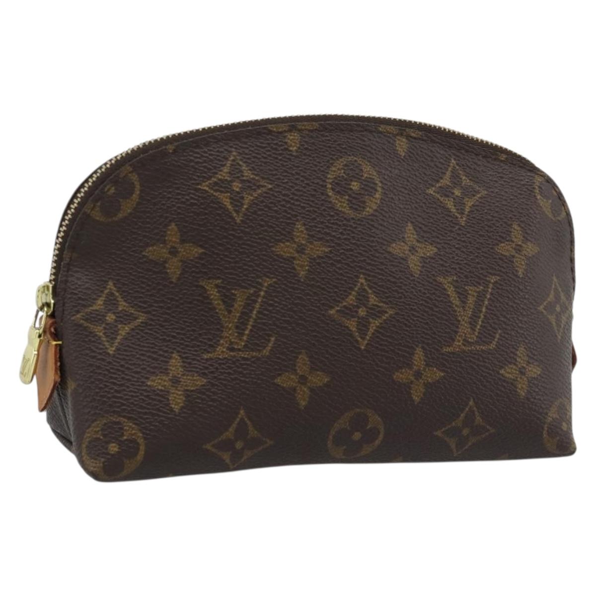 LOUIS VUITTON Monogram Pochette Cosmetic PM Pouch M43998 LV Auth 193991A