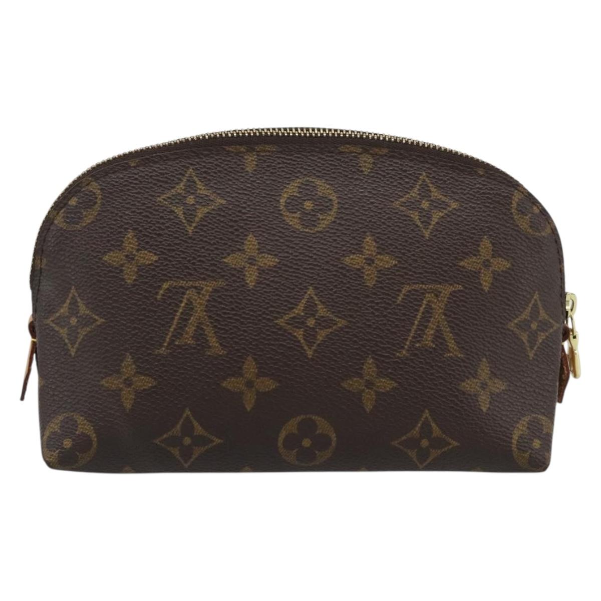LOUIS VUITTON Monogram Pochette Cosmetic PM Pouch M43998 LV Auth 193991A