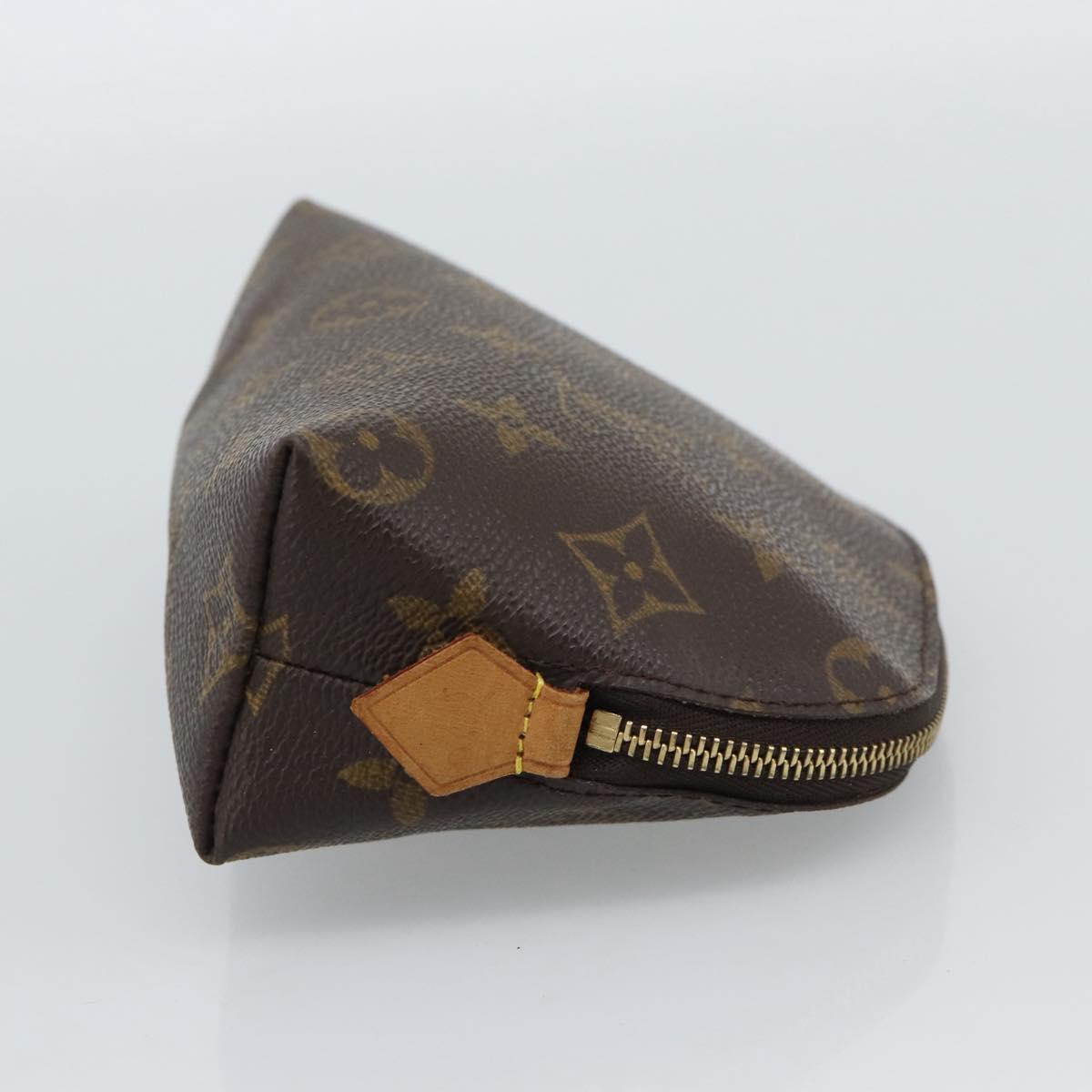 LOUIS VUITTON Monogram Pochette Cosmetic PM Pouch M43998 LV Auth 193991A