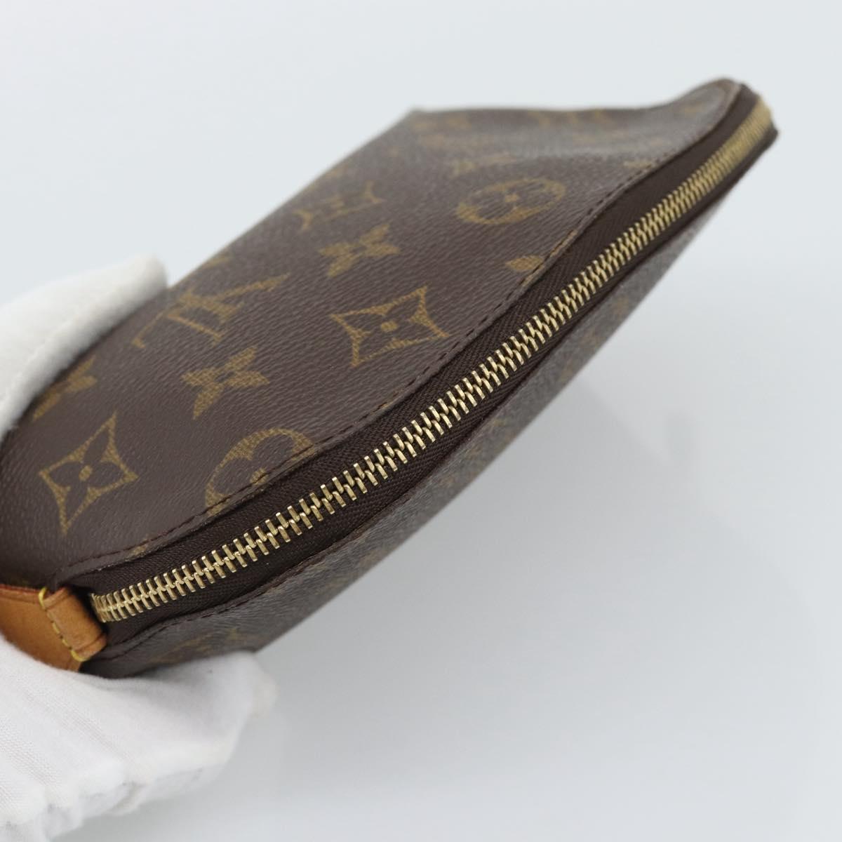LOUIS VUITTON Monogram Pochette Cosmetic PM Pouch M43998 LV Auth 193991A