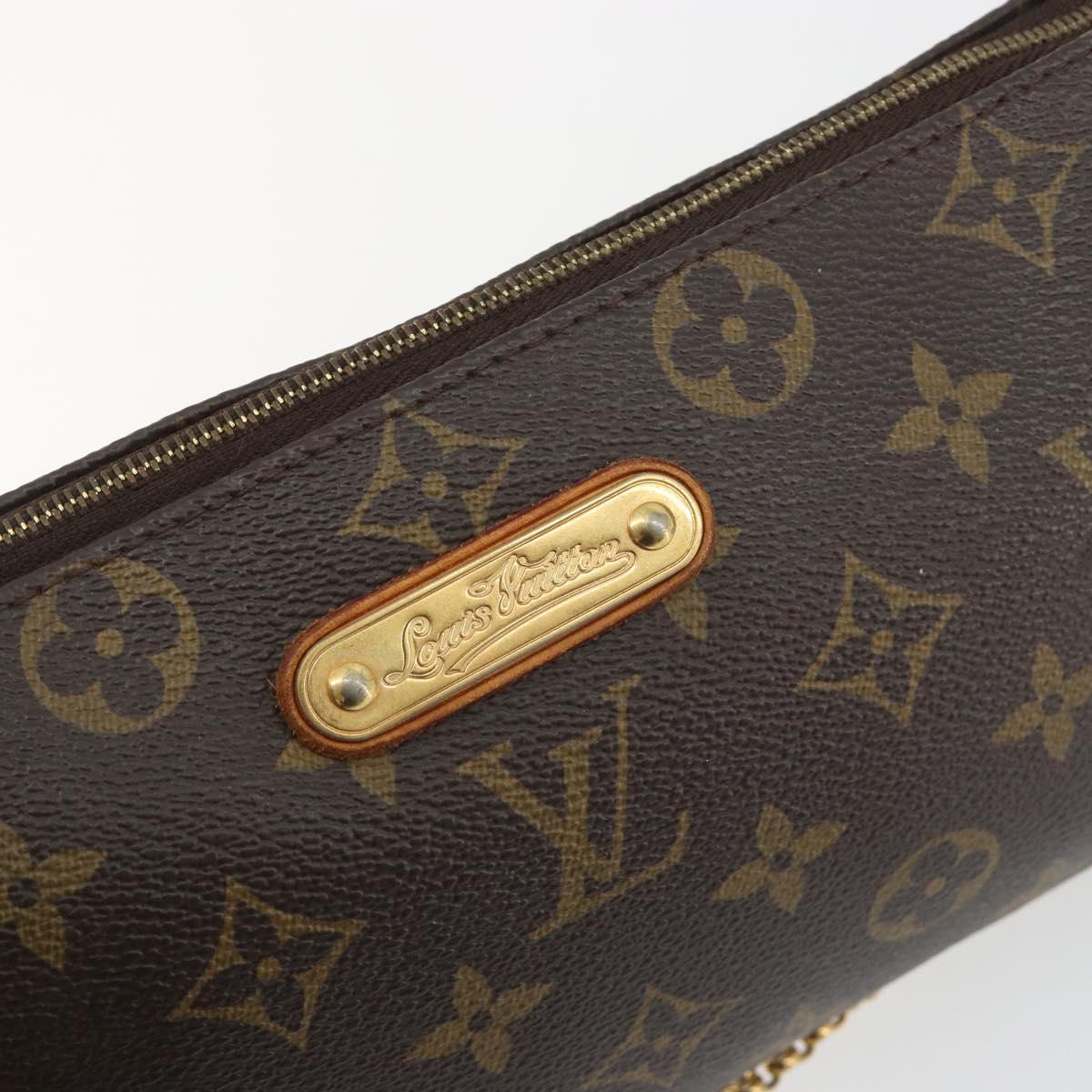 LOUIS VUITTON Monogram Eva Shoulder Bag M95567 LV Auth 193993