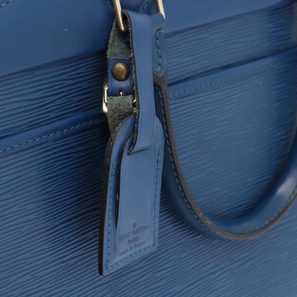 LOUIS VUITTON Epi Riviera Hand Bag Blue M48185 LV Auth 194016