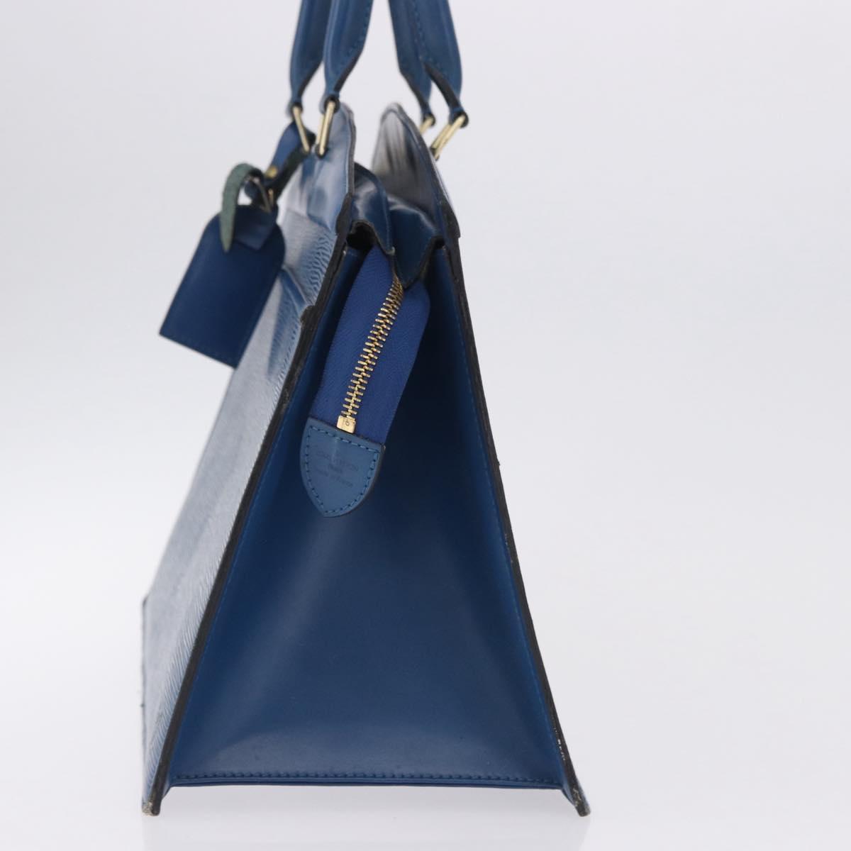 LOUIS VUITTON Epi Riviera Hand Bag Blue M48185 LV Auth 194016