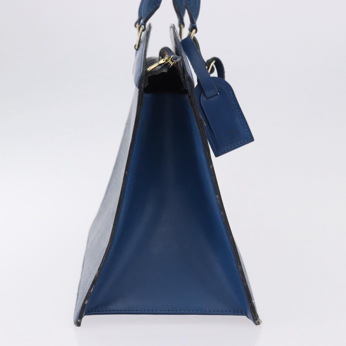 LOUIS VUITTON Epi Riviera Hand Bag Blue M48185 LV Auth 194016