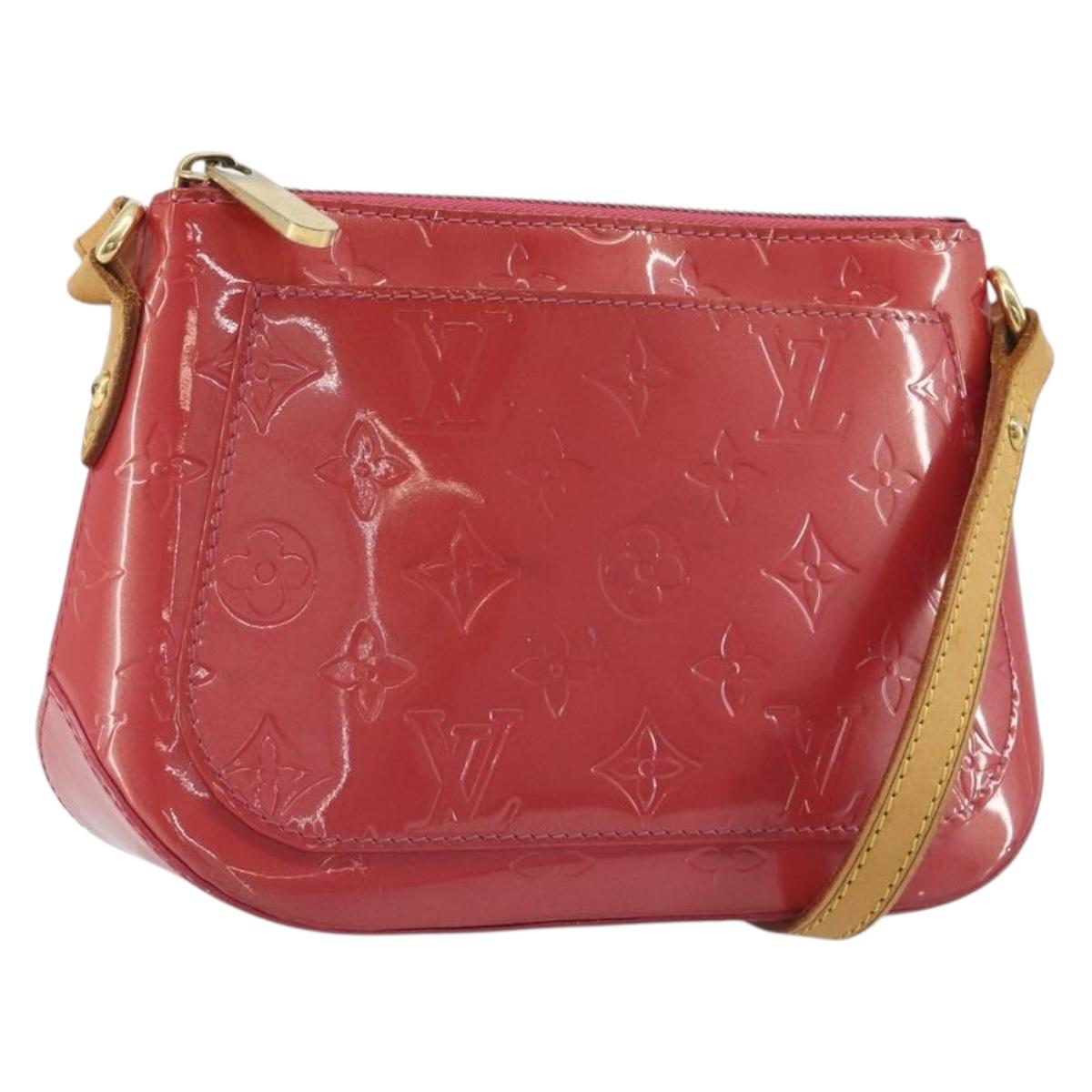 LOUIS VUITTON Monogram Vernis Minna Street Bag Fran Boise M9146F LV Auth 194019