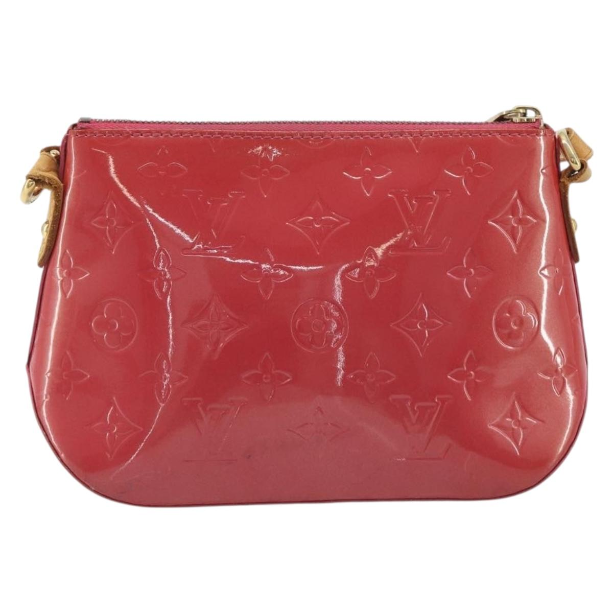 LOUIS VUITTON Monogram Vernis Minna Street Bag Fran Boise M9146F LV Auth 194019