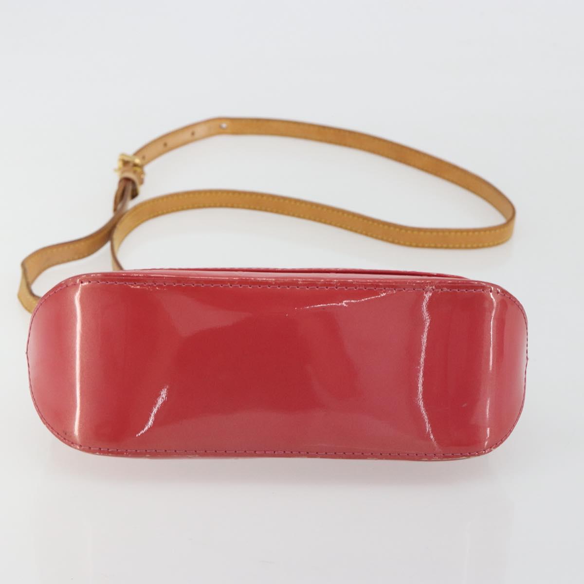 LOUIS VUITTON Monogram Vernis Minna Street Bag Fran Boise M9146F LV Auth 194019