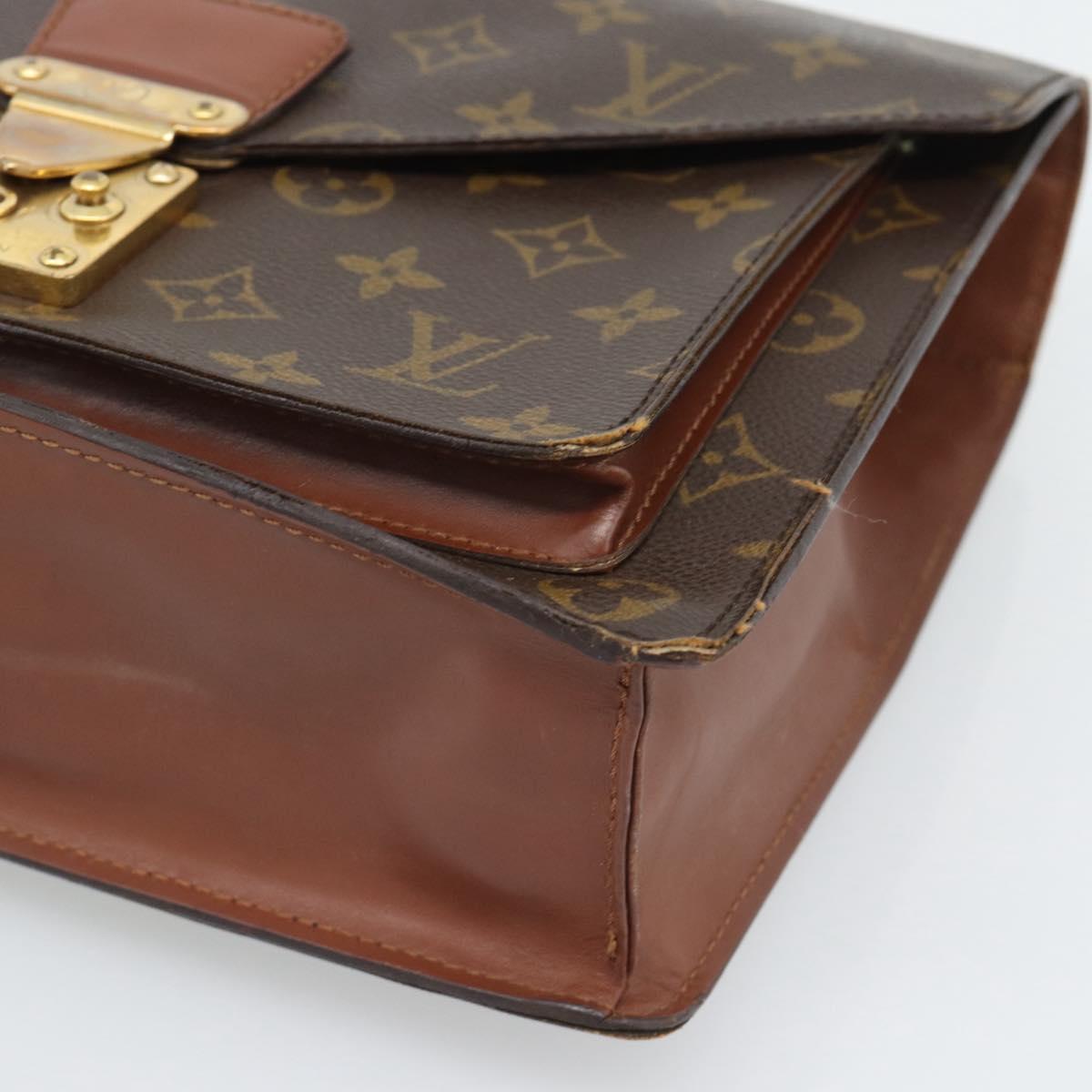 LOUIS VUITTON Monogram Monceau 28 Hand Bag M51185 LV Auth 194022