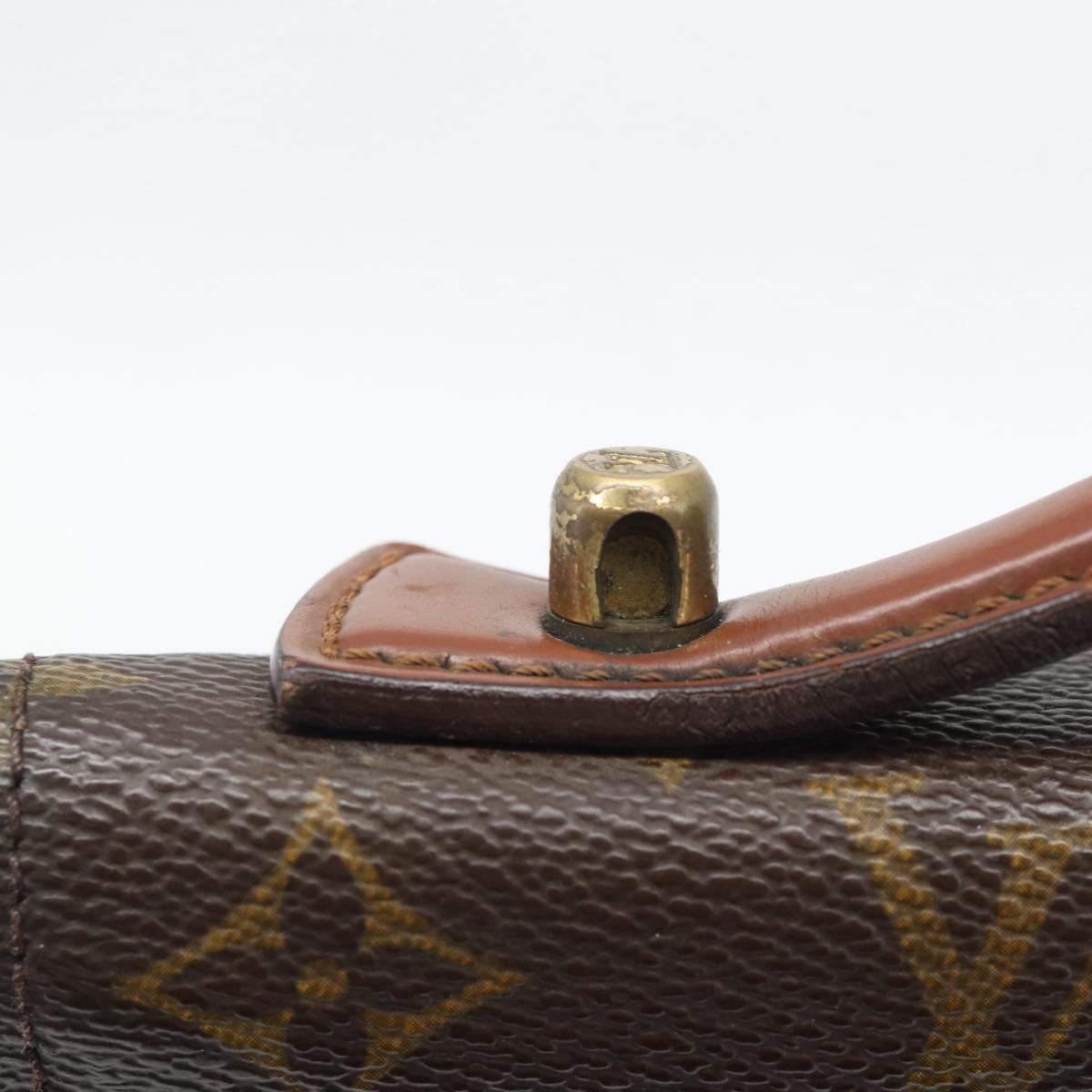 LOUIS VUITTON Monogram Monceau 28 Hand Bag M51185 LV Auth 194022