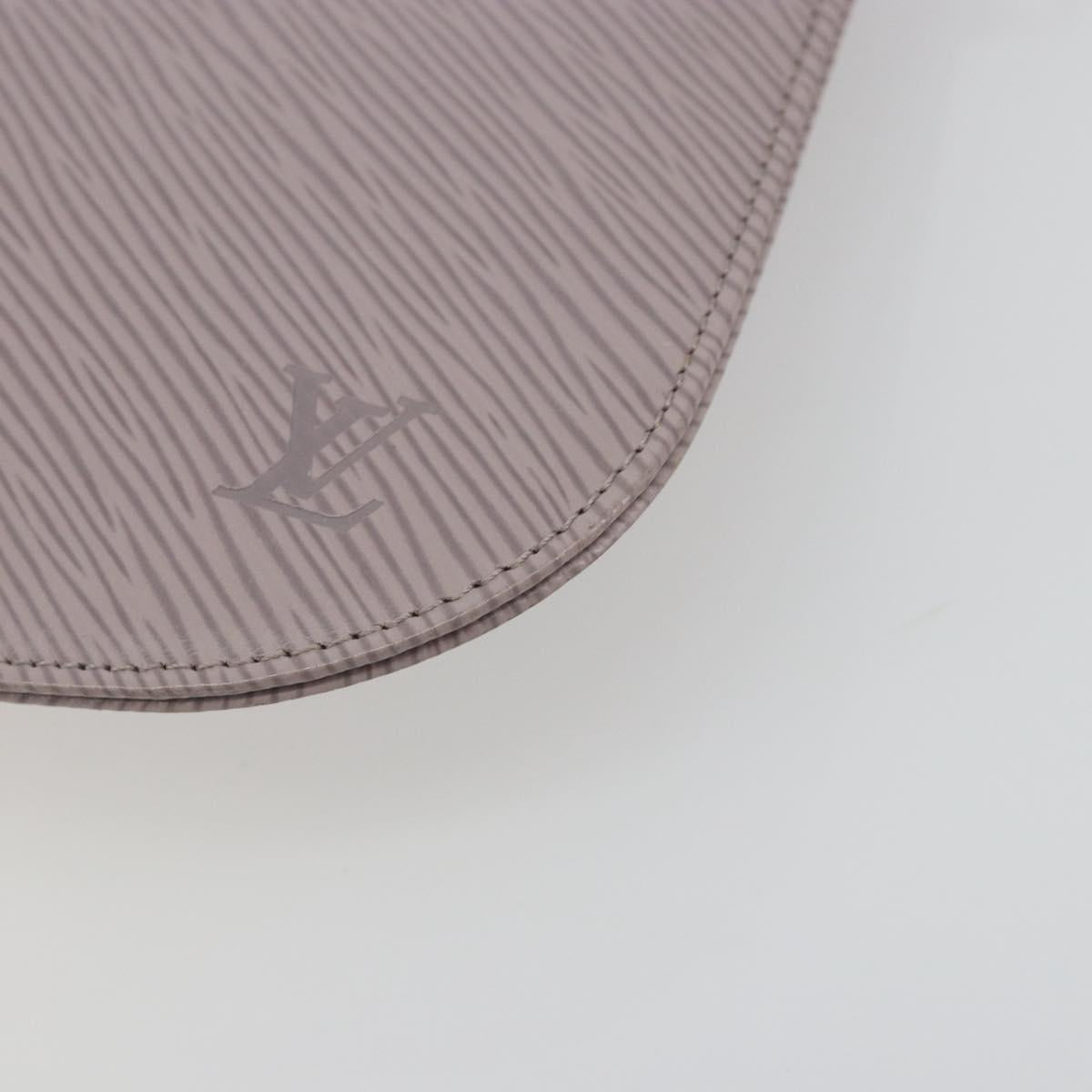 LOUIS VUITTON Epi Pochette De Mirune Pouch Lilac M5262B LV Auth 194024V