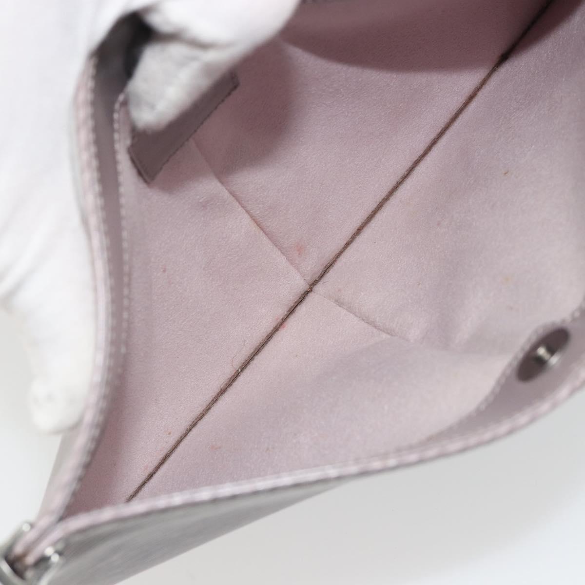 LOUIS VUITTON Epi Pochette De Mirune Pouch Lilac M5262B LV Auth 194024V