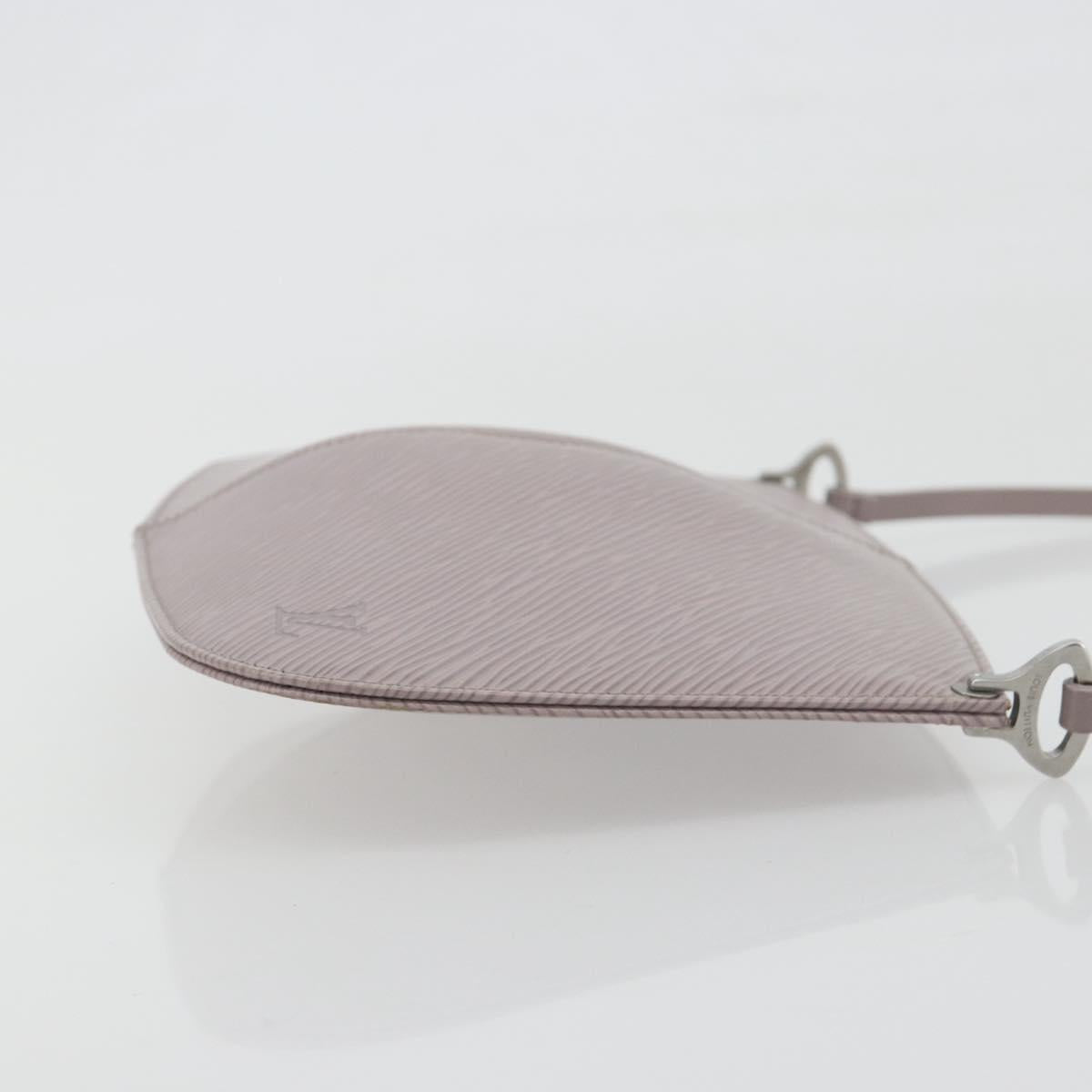 LOUIS VUITTON Epi Pochette De Mirune Pouch Lilac M5262B LV Auth 194024V