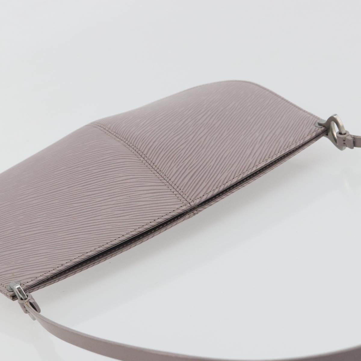 LOUIS VUITTON Epi Pochette De Mirune Pouch Lilac M5262B LV Auth 194024V