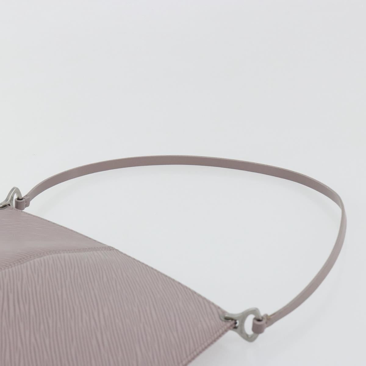 LOUIS VUITTON Epi Pochette De Mirune Pouch Lilac M5262B LV Auth 194024V