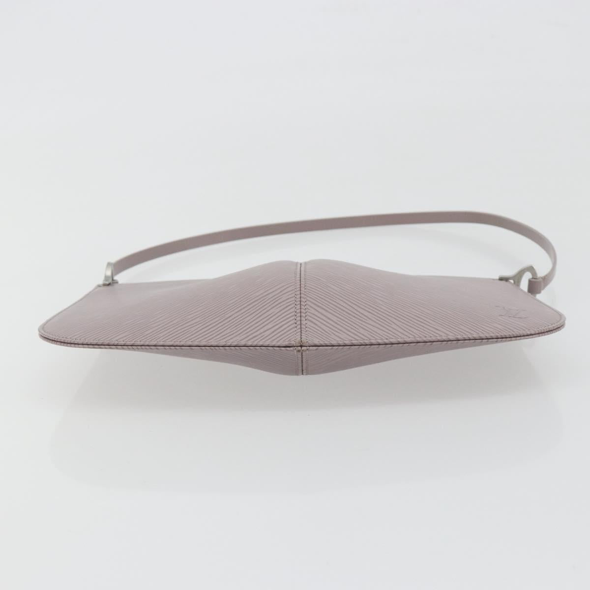 LOUIS VUITTON Epi Pochette De Mirune Pouch Lilac M5262B LV Auth 194024V