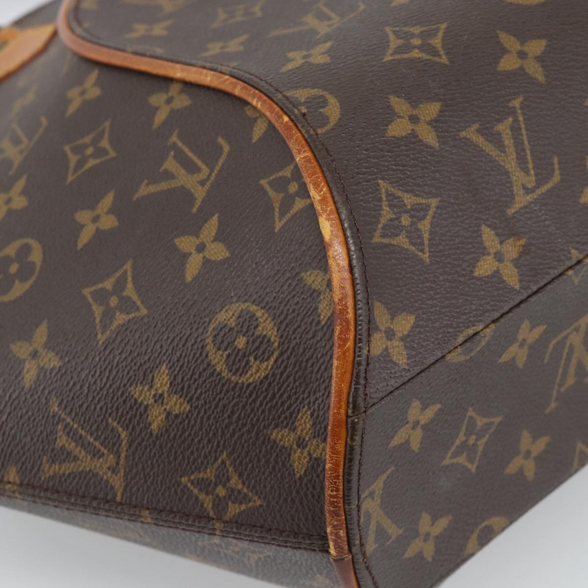LOUIS VUITTON Monogram Ellipse MM Hand Bag M51126 LV Auth 194026
