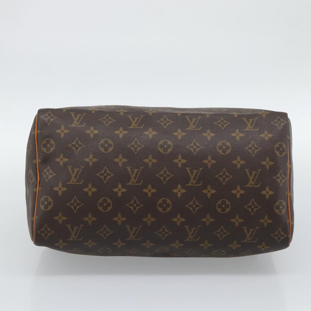 LOUIS VUITTON Monogram Speedy 35 Hand Bag M41524 LV Auth 194030V