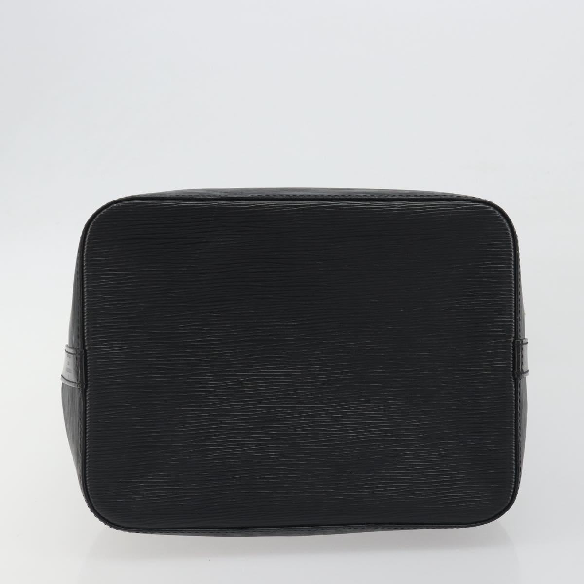 LOUIS VUITTON Epi Petit Noe Shoulder Bag Black M44102 LV Auth 194044V