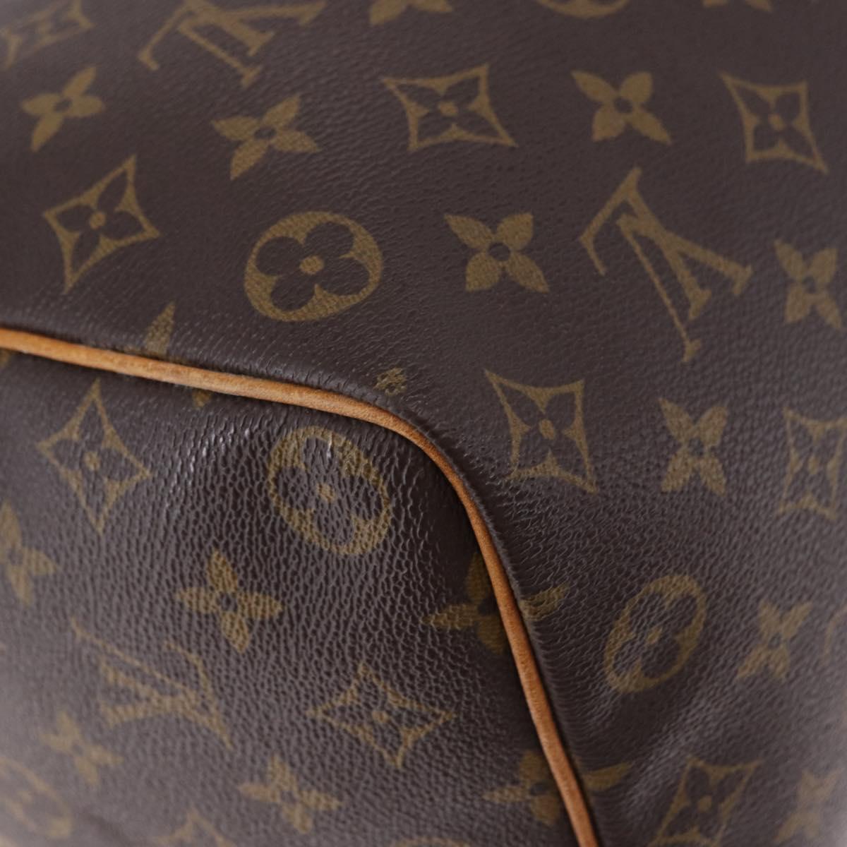 LOUIS VUITTON Monogram Speedy 30 Hand Bag M41526 LV Auth 194049A