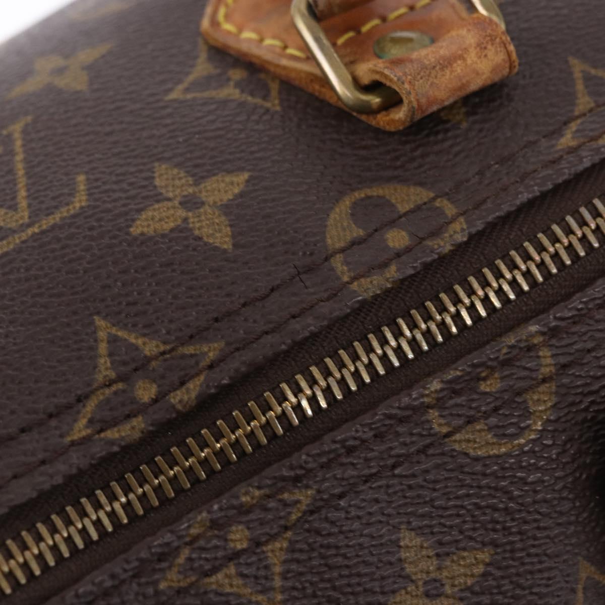 LOUIS VUITTON Monogram Speedy 30 Hand Bag M41526 LV Auth 194049A