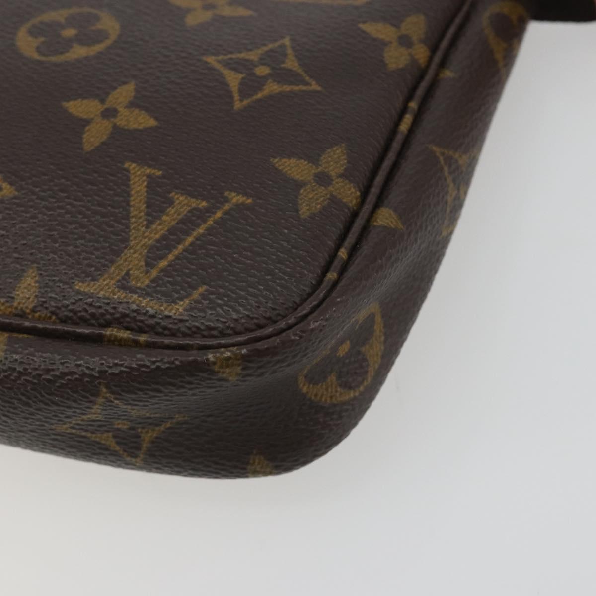 LOUIS VUITTON Monogram Pochette Accessoires Pouch M51980 LV Auth 194055V