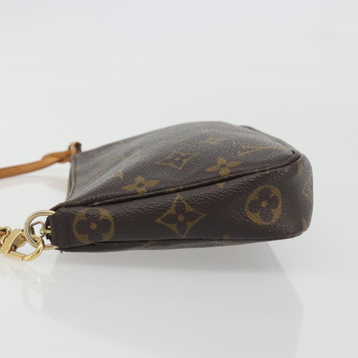 LOUIS VUITTON Monogram Pochette Accessoires Pouch M51980 LV Auth 194055V