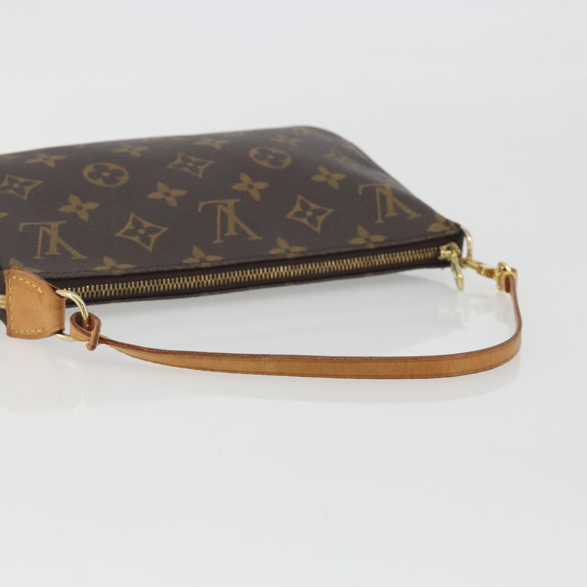 LOUIS VUITTON Monogram Pochette Accessoires Pouch M51980 LV Auth 194055V