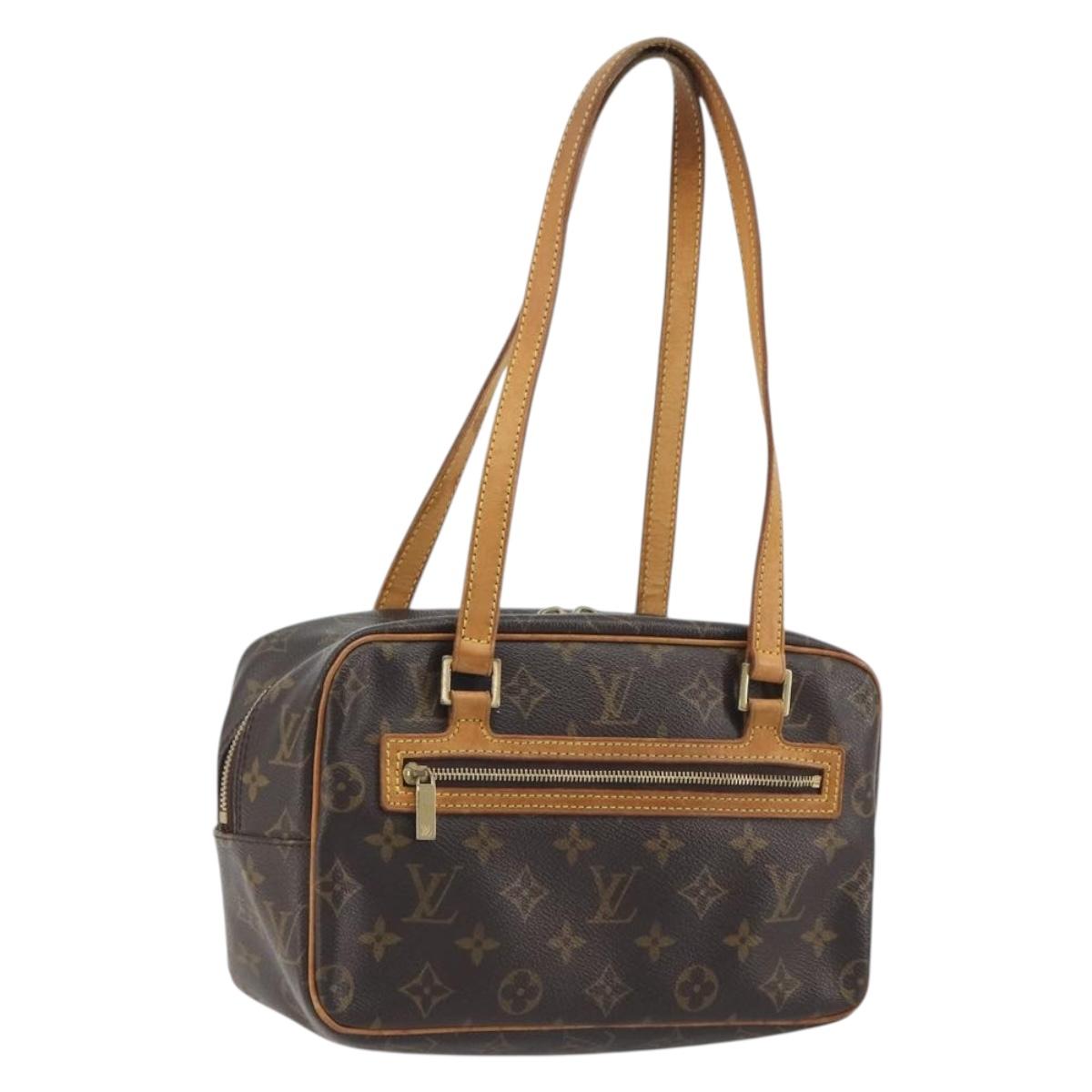 LOUIS VUITTON Monogram Cite MM Hand Bag M51182 LV Auth 194064