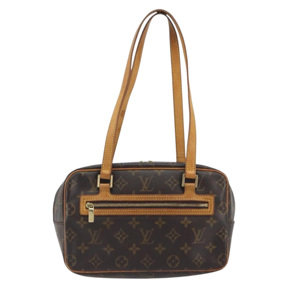LOUIS VUITTON Monogram Cite MM Hand Bag M51182 LV Auth 194064