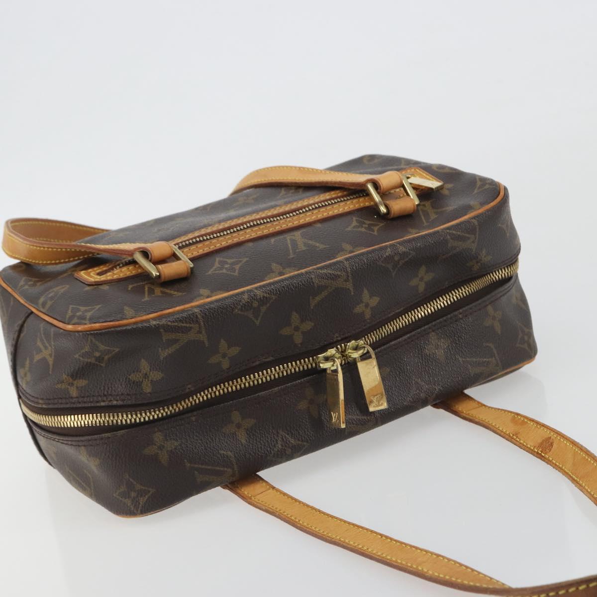 LOUIS VUITTON Monogram Cite MM Hand Bag M51182 LV Auth 194064