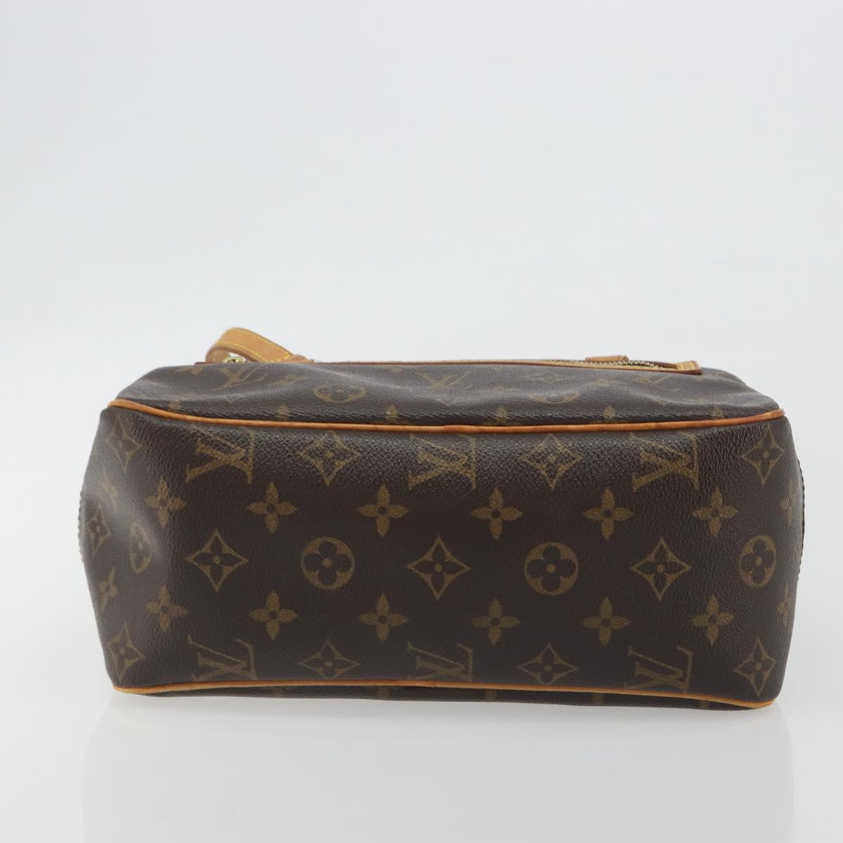 LOUIS VUITTON Monogram Cite MM Hand Bag M51182 LV Auth 194064