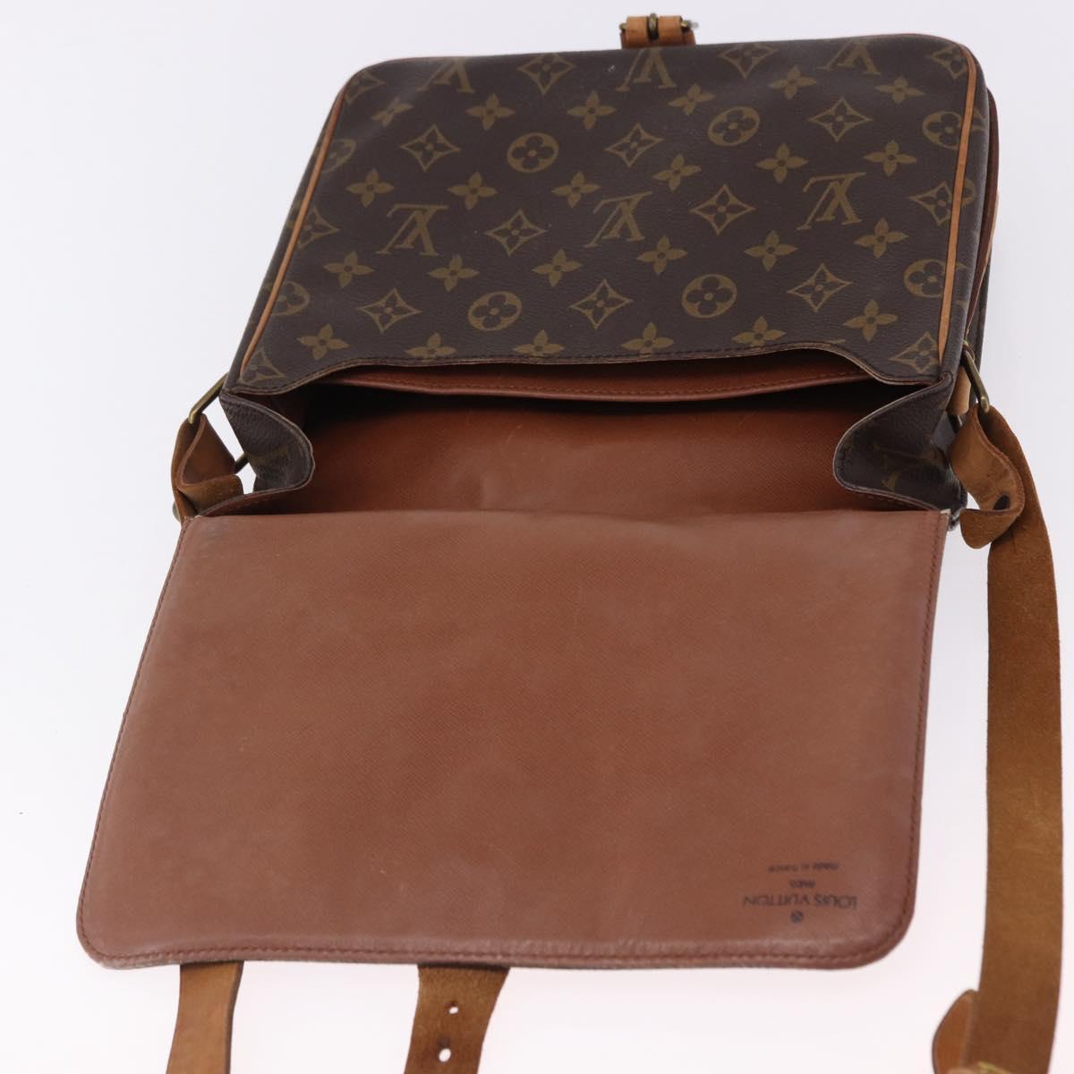 LOUIS VUITTON Monogram Cartouchiere GM Shoulder Bag M51252 LV Auth 194065