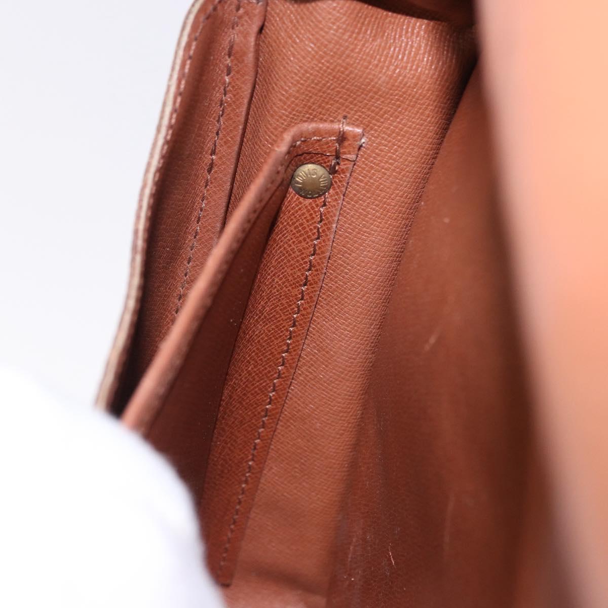 LOUIS VUITTON Monogram Cartouchiere GM Shoulder Bag M51252 LV Auth 194065